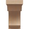 Ekena Millwork 10"W x 20"D x 20"H Classic Emerson Rough Cedar Woodgrain TimberThane Corbel, Primed Tan CORUR10X20X20EMRRCPR - alternate 4